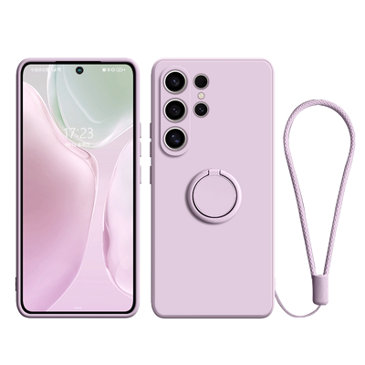 指环支架一体隐形多功能硅胶壳