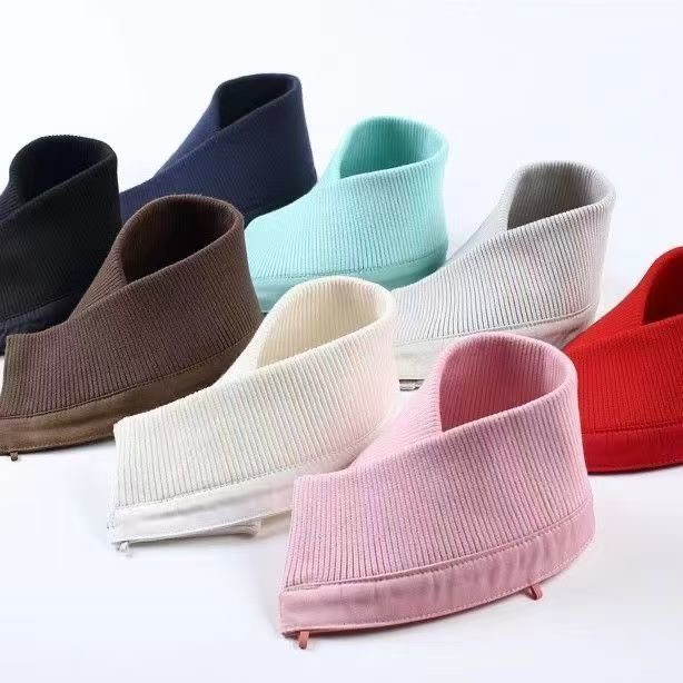 冬季纯棉针织螺纹羽绒服假领子通用防脏领套男女毛领子单买百搭,服饰配件/皮带/帽子/围巾,假领,淘宝优惠券,粉丝福利购,淘宝优惠卷