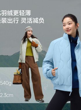 下夹克中气绒绒服/暖气蕉CL004女士夹克飞行员湿冷轻盈外套抗保暖