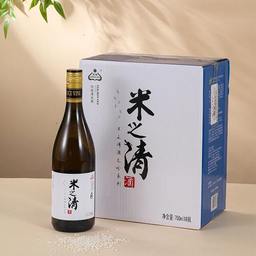 生龙清米酒米之清酒6瓶
