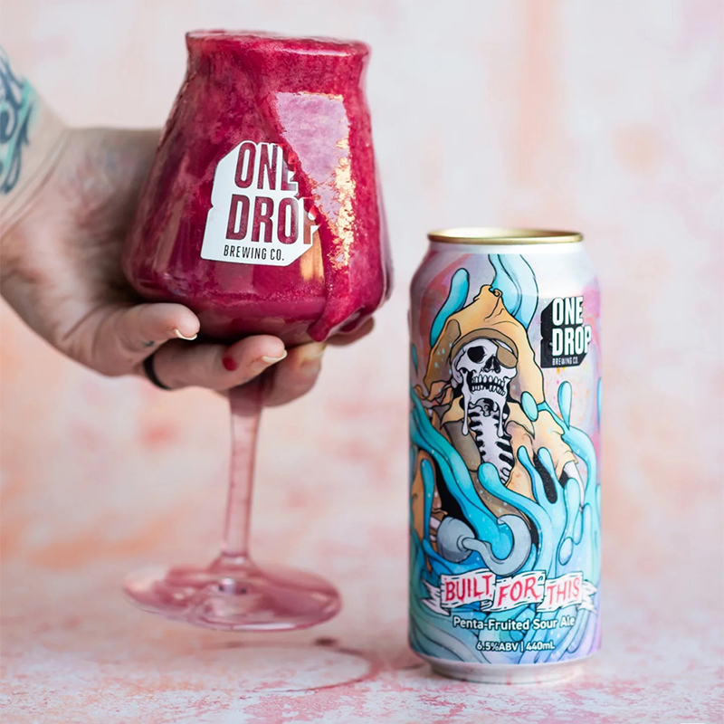 一滴果泥果味啤酒酸艾尔440ml罐