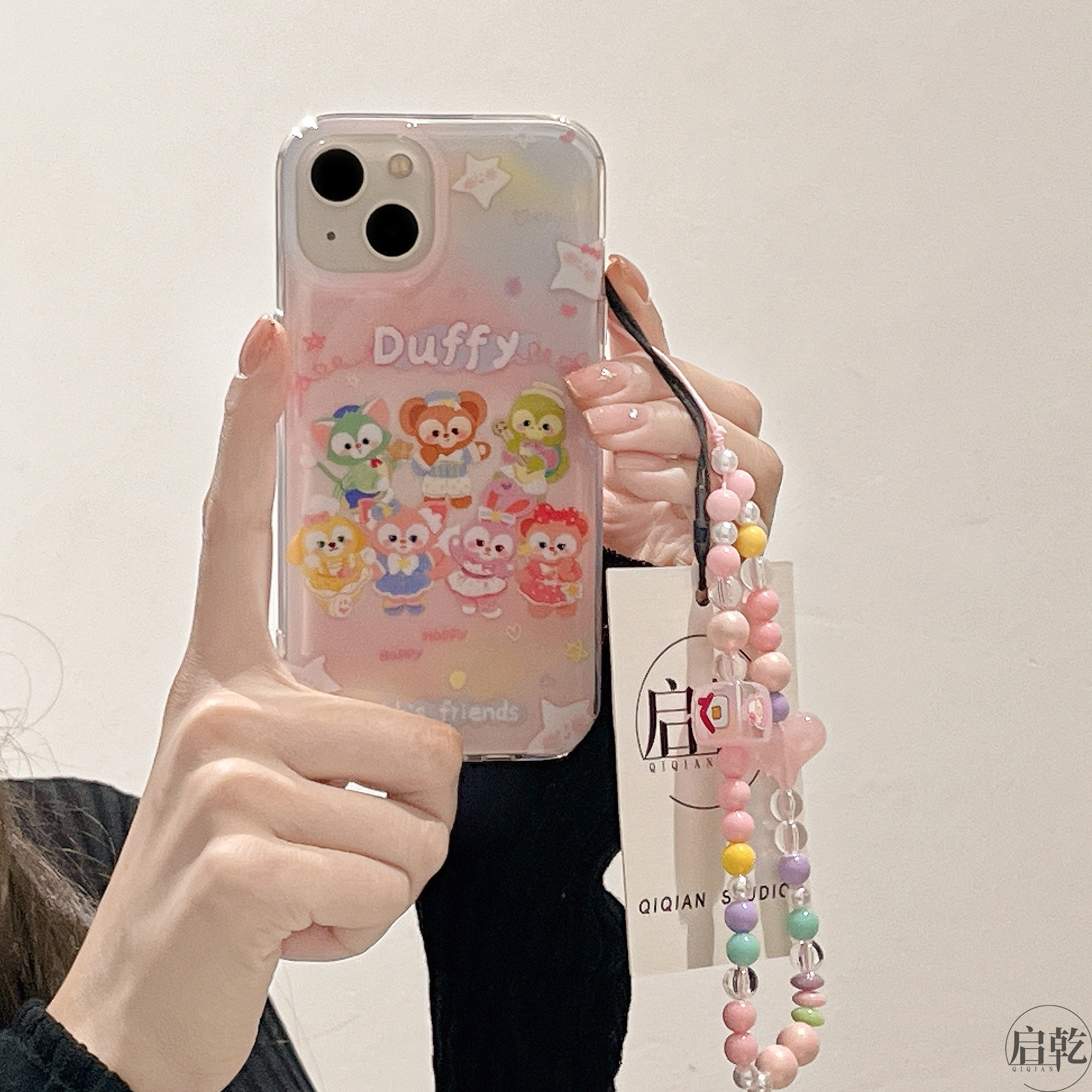 可爱星黛露玲娜贝儿iPhone16/15手机壳适用苹果14promax硬壳13链条手绳12少女心11超萌趣味卡通新款防摔启乾