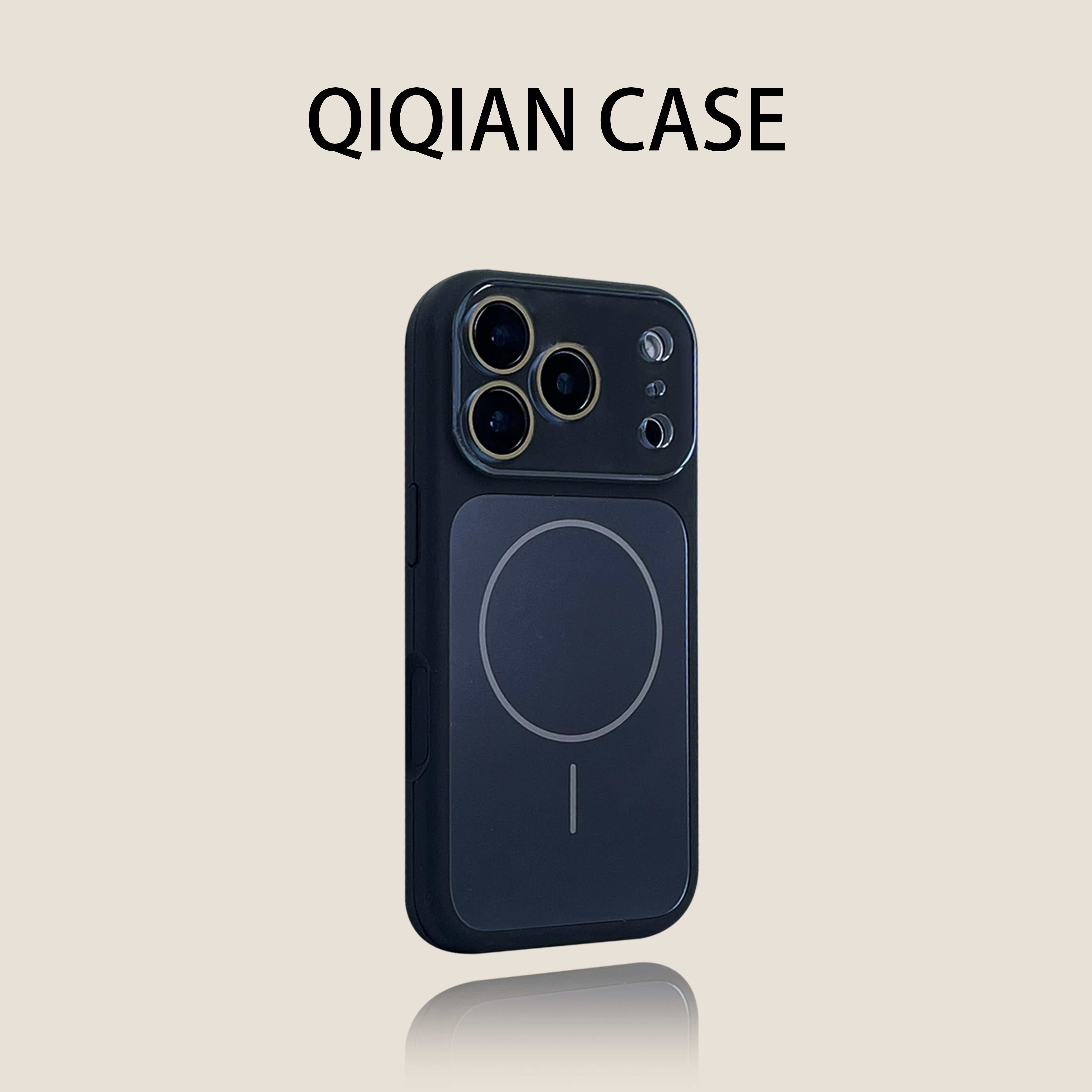 启乾 极简纯色肤感液态大视窗暗夜黑iPhone17/16手机壳适用苹果15/14promax硅胶壳13个性创意高级感商务ins风,3C数码配件,手机保护套/壳,淘宝优惠券,粉丝福利购,淘宝优惠卷