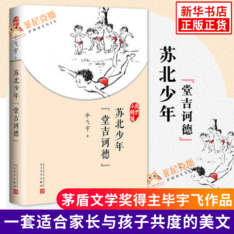 苏北少年 堂吉诃德 毕飞宇 人民文学出版社 中国近代随笔 青少年初高中小学生课外阅读书目 现代当代文学散文随笔小说书籍 正版