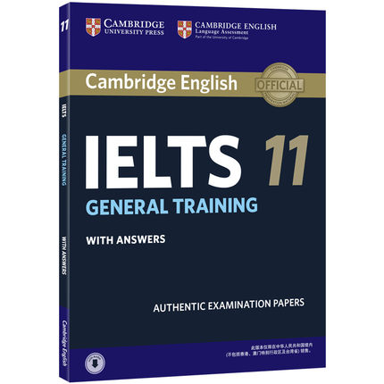 Cambridge English IELTS 11 GENERAL TRAINING WITH ANSWERS图片