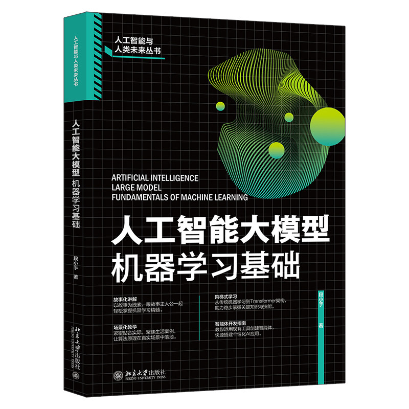 人工智能大模型：机器学习基础段小手计算机控制仿真与人工智能北京大学出版社新华书店正版
