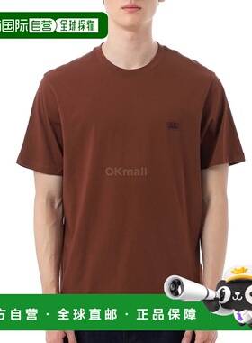 韩国直邮CP COMPANY 30/1 球衣徽标贴片 T 恤 (18CMTS031A 005100