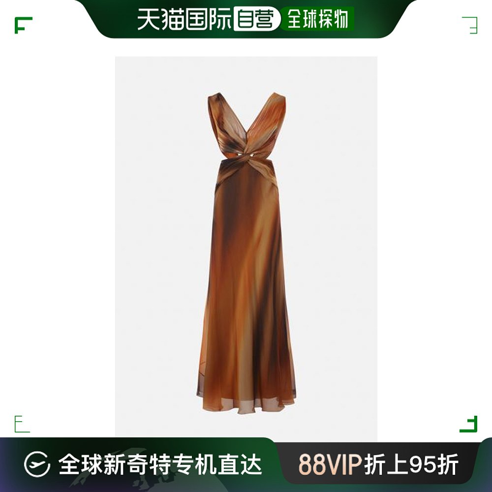 韩国直邮ALBERTA FERRETTI24SS中长连衣裙女A043616421100FANCY B