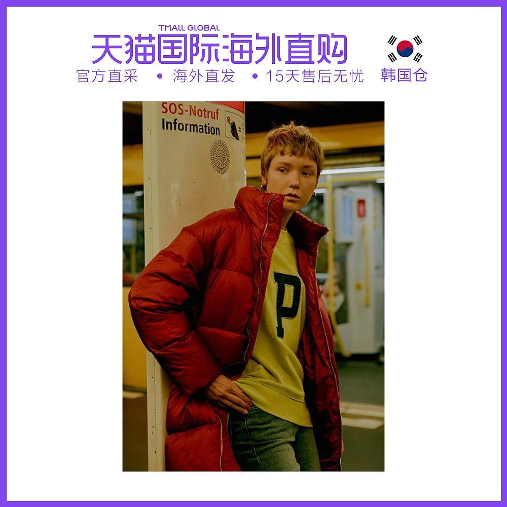 韩国直邮[plac] [plac]国旗牛仔裤女士down jumper_or1(pwon4djl