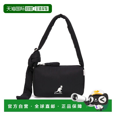 韩国直邮KANGOL WH Pooper 斜挎包 S 3329 黑色手提包单肩包
