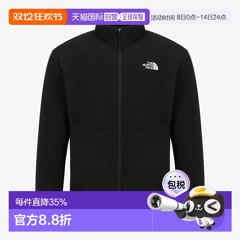 韩国直邮北面THE NORTH FACE Logo加绒保暖夹克外套男款NJ4FR50A