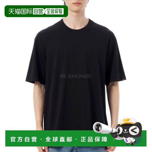 韩国直邮Alpha Industries 基本款休闲 T 恤 (UTE54000PK 黑色)