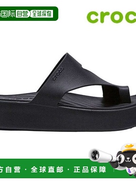 韩国直邮crocs 拖鞋 /Z5- 210834-001 / Getaway Platform Toe Lo