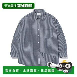 Seersucker FBEUUSH156NY Strip 公用男衬衫 韩国直邮FILLUMINATE