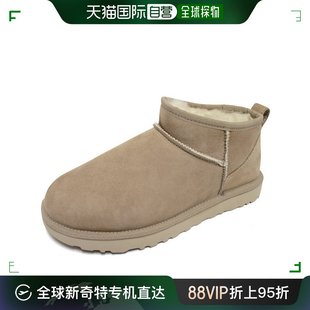 經典 抓絨 UGG 韩国直邮UGG 女 靴子 雪地靴 时尚 迷你 麂皮