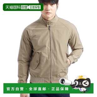 韩国直邮Baracuta男款 BRCPS0001BCNY1710 夹克外套卡其色拉链长袖