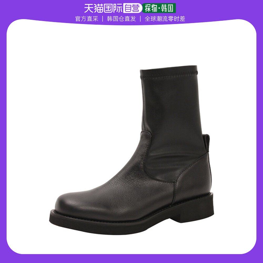 韩国直邮[fabio rusconi] 女士 基本款袜子 短筒靴 (rc23fab011bk