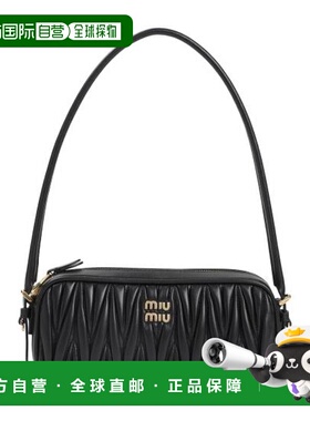韩国直邮Miu Miu 单肩包 5NE024AFPPF0002 黑色 DOM