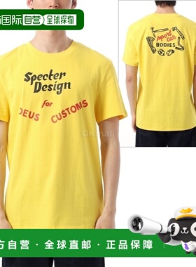 韩国直邮DEUS SPECTER 运动车 T 恤 (DMF241540D-CYL) 短袖/无袖