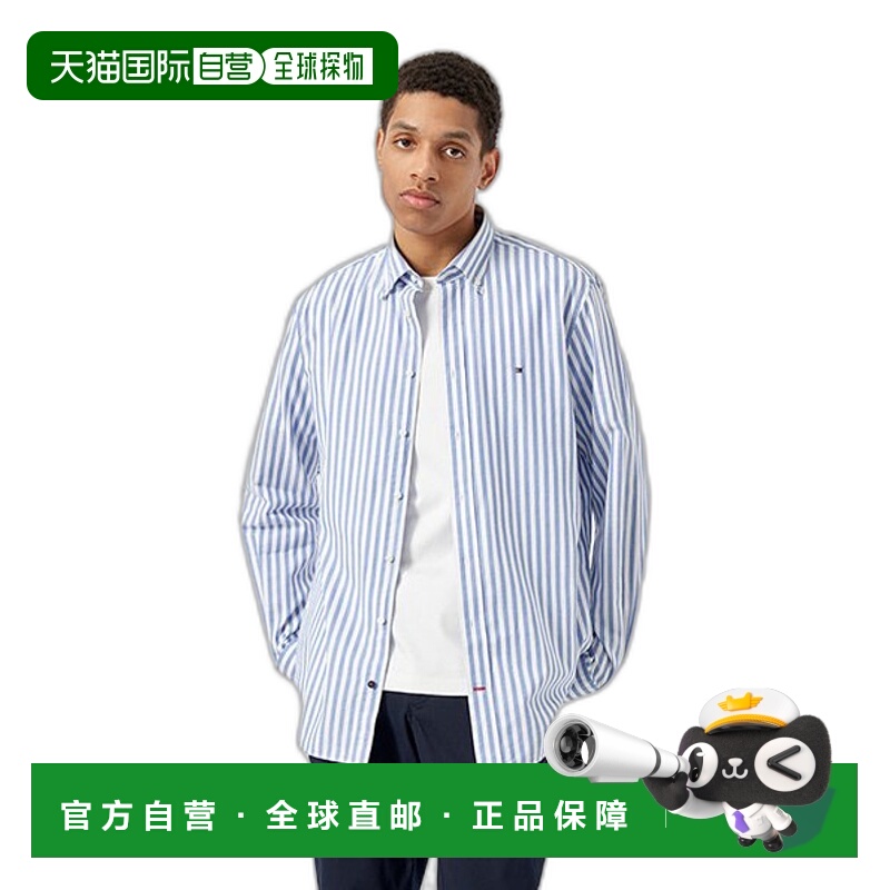 韩国直邮TOMMY HILFIGER 男士男衬衫T12D6WSH012MT10A5