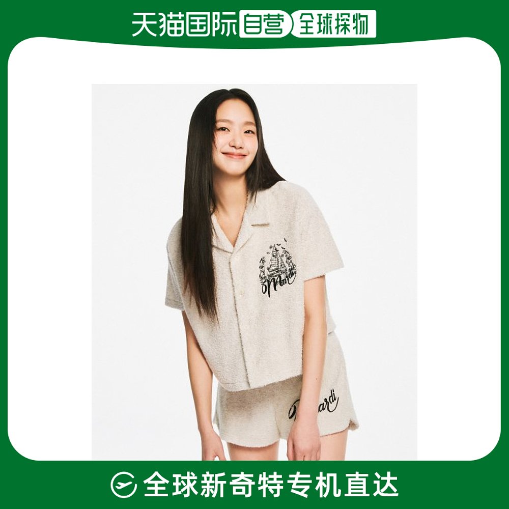 韩国直邮MARDI MERCREDI 5002956602-OATMEAL BLACK女衬衫