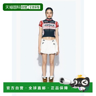 RIBBON 韩国直邮ASIF FRILL 女士半身裙CA24BSK006WT PANEL CALIE