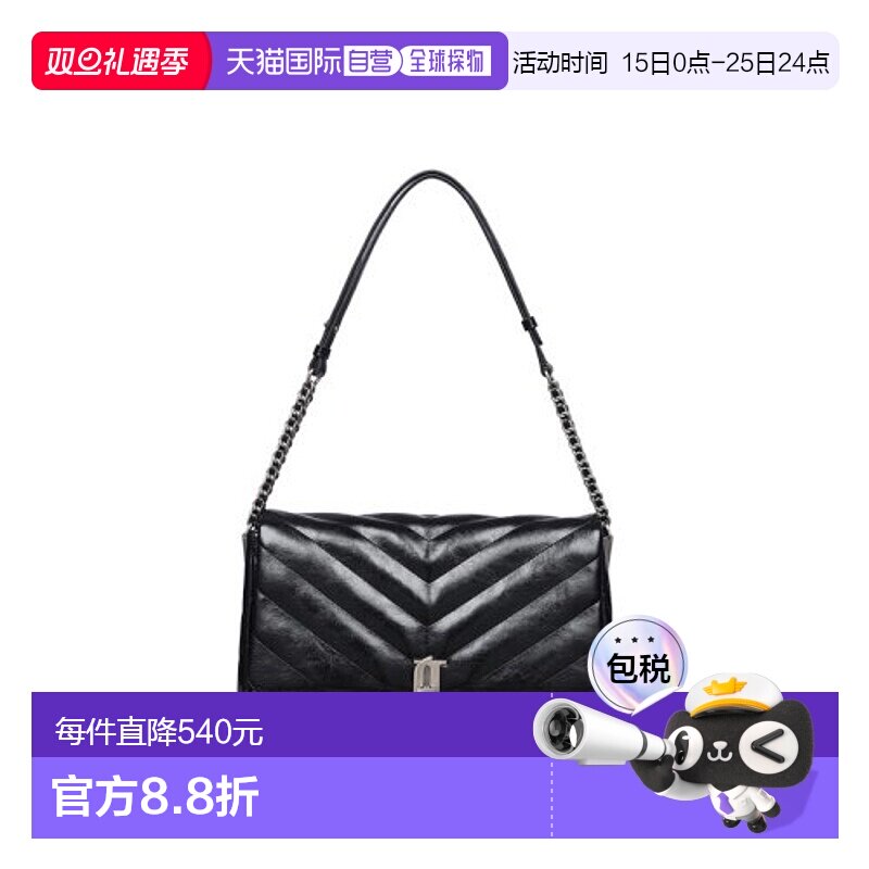 韩国直邮J.ESTINA 秋冬新IU同款精致百搭女士皮质单肩包牛皮