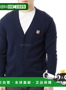 韩国直邮Maison Kitsune男女款开衫深蓝色GU00542KT1036-NA/P480