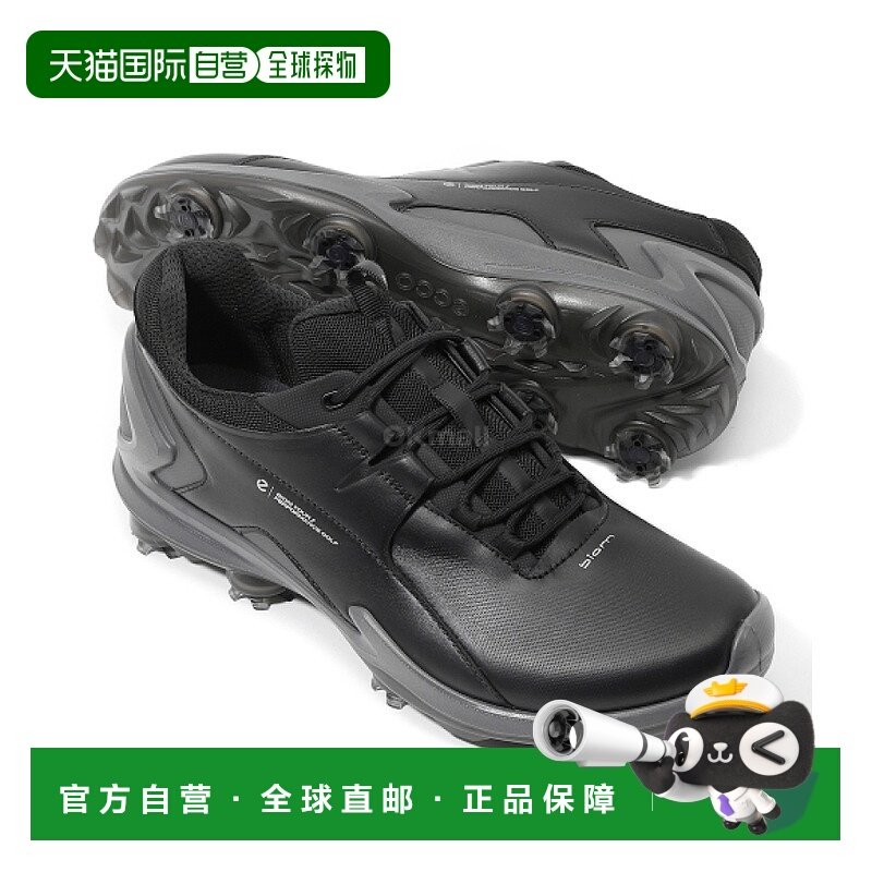 韩国直邮ECCO爱步男款Golf Biom Tour钉高尔夫球鞋(131904-01001)