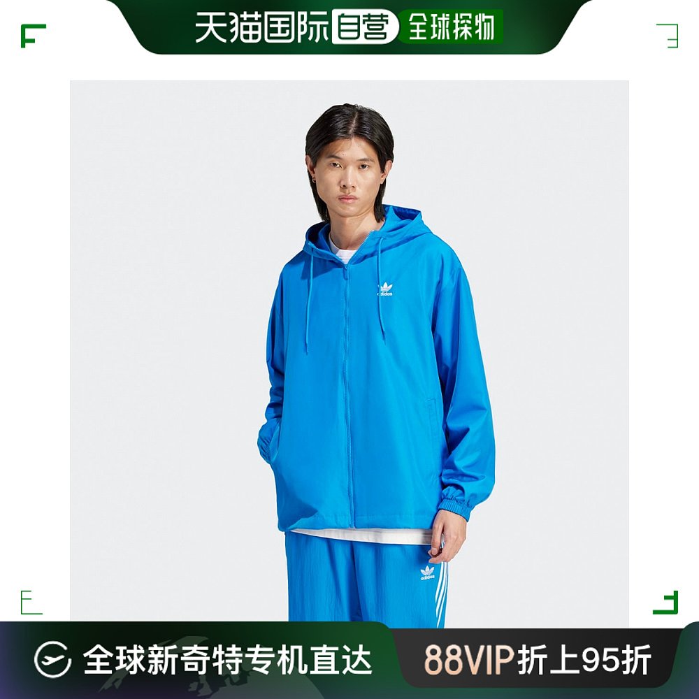 韩国直邮adidas 通用 外套夹克衫阿迪达斯三叶草风衣