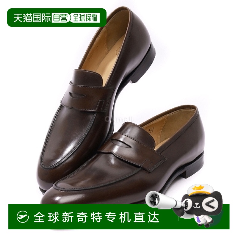 韩国直邮Crockett & Jones Crawford 深棕色古董小牛皮 (25859A-A