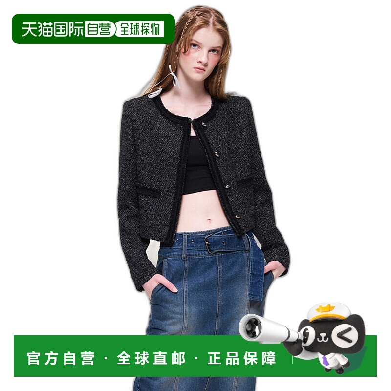 韩国直邮ETMON法式浪漫日常休闲淑女甜美气质长袖夹克303436023