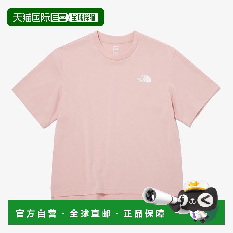 韩国直邮THE NORTH FACE 女士户外运动休闲百搭T恤 NT7UP49C北面
