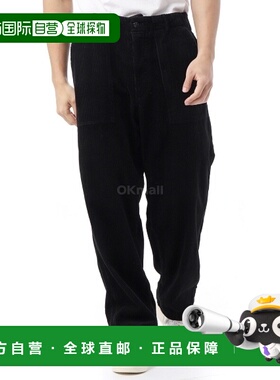 韩国直邮Engineered Garments 疲劳裤黑色棉8W灯芯绒(24F1F004-PS