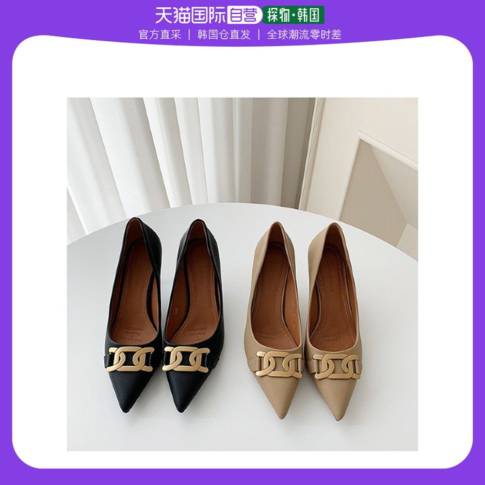 韩国直邮[ceres] [ceres] 08性v带扣浅口式鞋 (7.5cm)