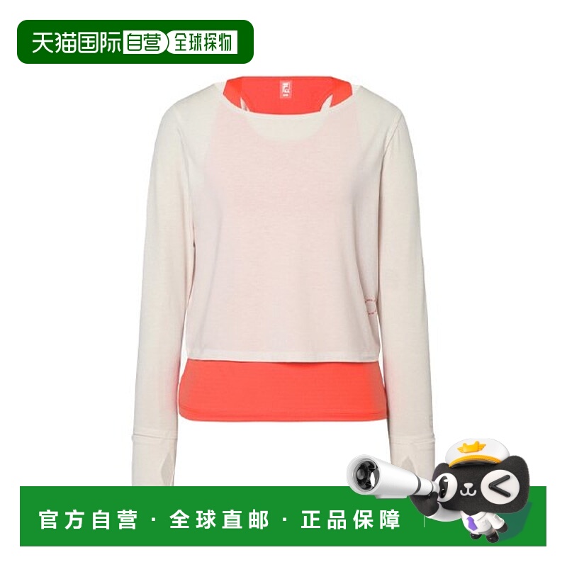 韩国直邮FILA [新款] 惠拉女装紫外线分层长袖 T 恤 FM2FS253RL02