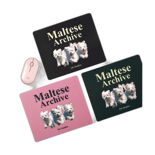 韩国直邮WAIKEI韩国小众设计师狗狗图案时尚日常鼠标垫YK23HSAC09