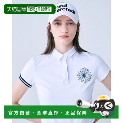 韩国直邮MARDI MERCREDI ACTIF 女士女装T恤ACTIVE AIR PIQUET TS