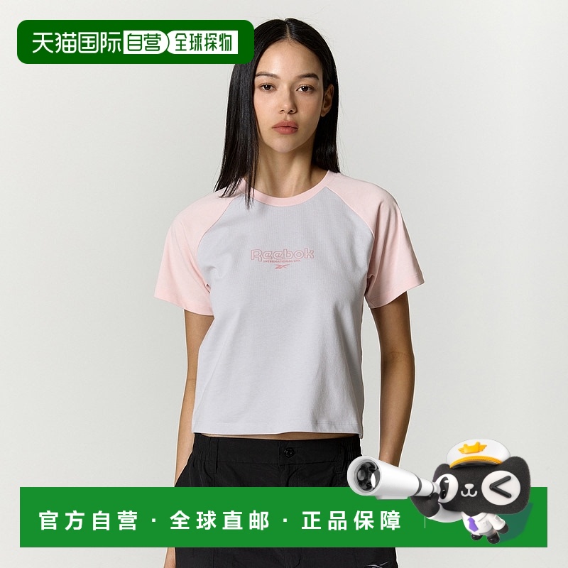 韩国直邮Reebok锐步女款T恤RETS5ER23P2