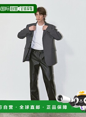 韩国直邮Dunst2023秋冬新品中性风经典男士牛仔裤UDPA3D321BK