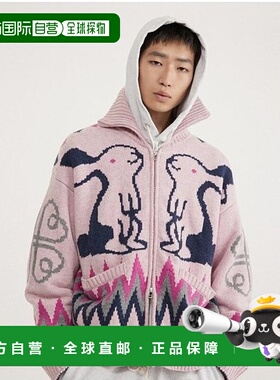 韩国直邮AECA WHITE 公用男针织AWCMFWBDKNISO003G3PK羊毛开衫