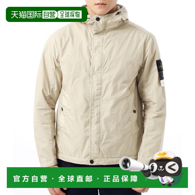 韩国直邮STONE ISLAND 4100092 Crinkle Reps R-NY 连帽夹克 (K1S