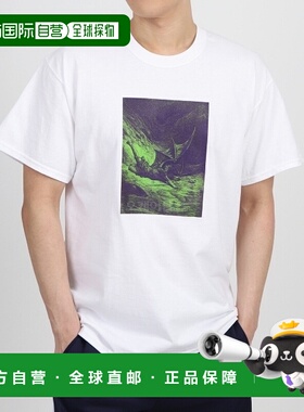 韩国直邮NOAH T196SS24 白色纯棉短袖T恤潮流穿搭时尚透气高级感