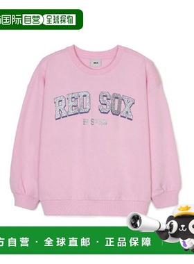 韩国直邮MLB MLBKids 长袖 T 恤 NQK 7AMTV0446-43PKS 波士顿红袜