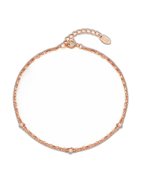 韩国直邮STONEHENGE 正品韩系精致首饰百搭脚链SC1754玫瑰金