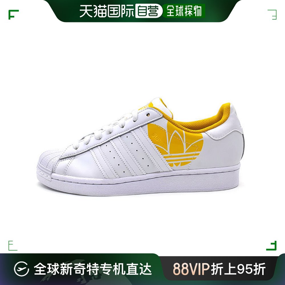 韩国直邮Adidas 休闲板鞋 Unisex/Sneakers/White N Yellow/FY282