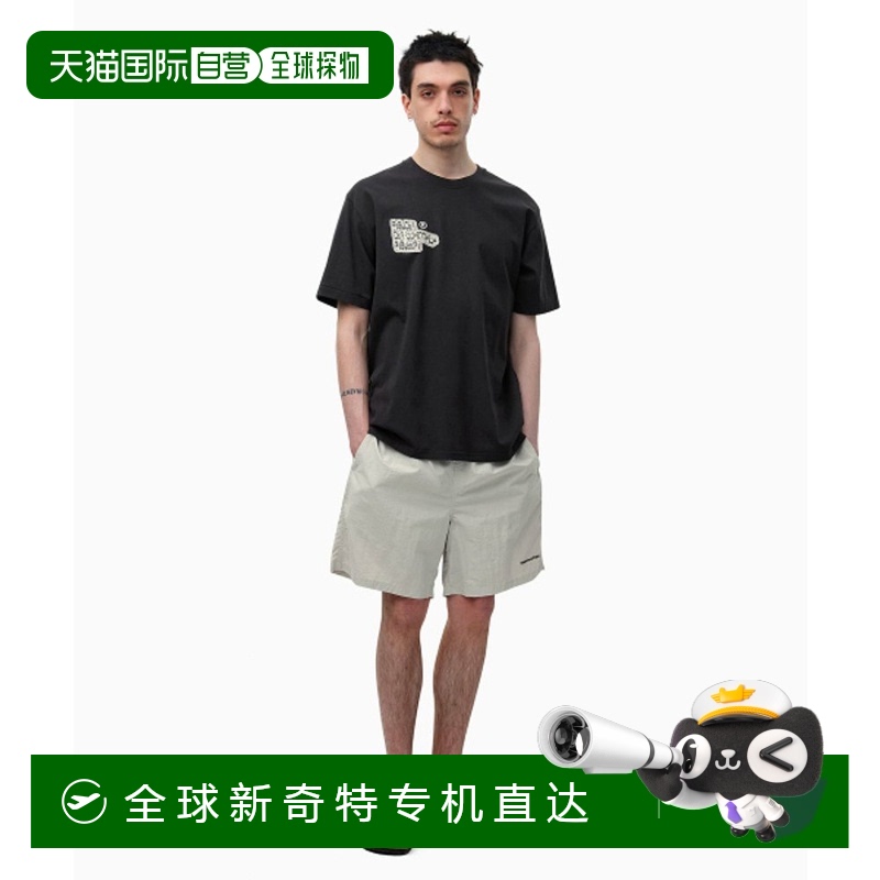 韩国直邮THISISNEVERTHAT 公用T恤Alphabet Tee Off Black TN241T
