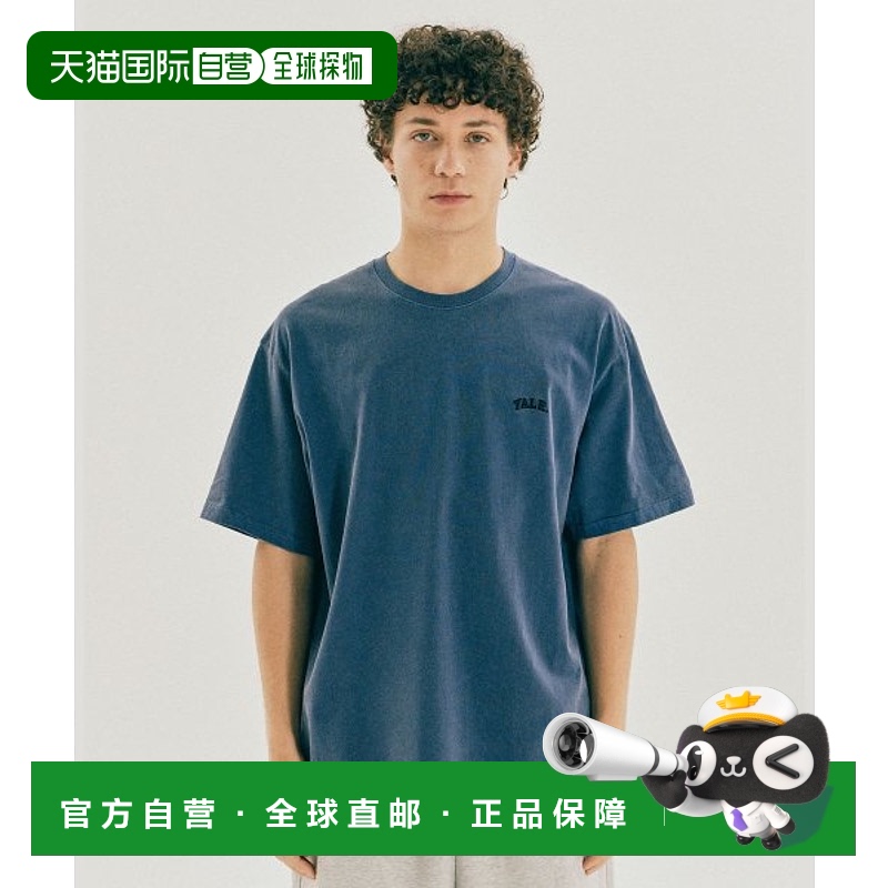 韩国直邮YALE (23SS) [ONEMILE WEAR] SMALL ARCH TEE PG BLUET恤