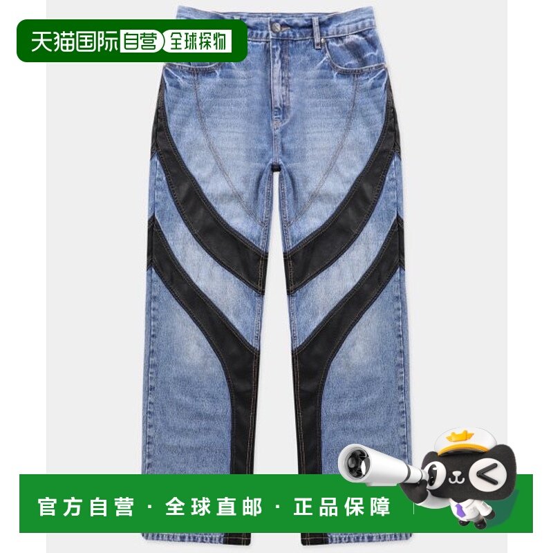 韩国直邮BADBLOOD 公用牛仔裤Duncan Denim Pants Relaxed Fit -