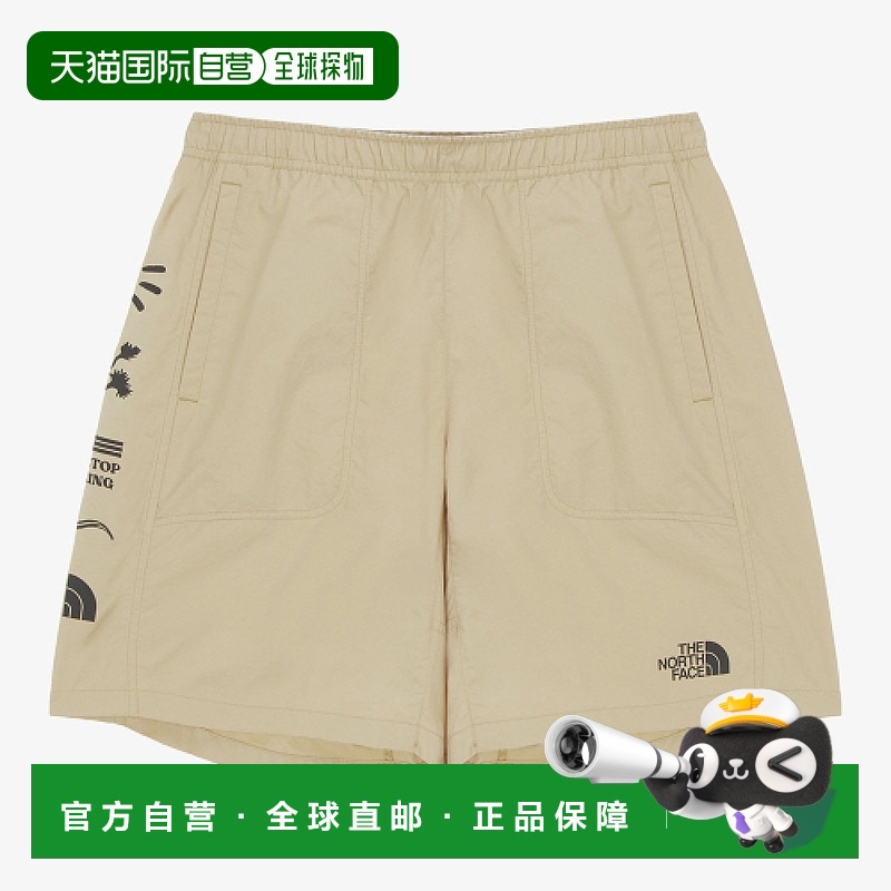 1h可退 韩国直邮the north face  运动裤北面短裤
